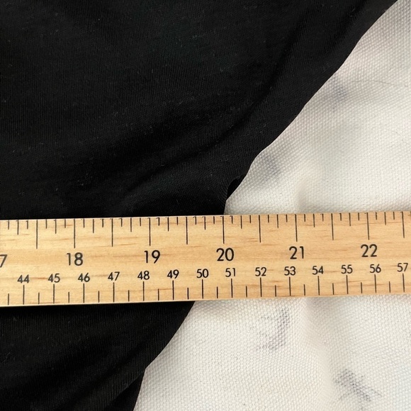 Vintage Michael Carrie Black Cutout Shoulder Blouse with Crystal Details-Medium - Picture 13 of 14